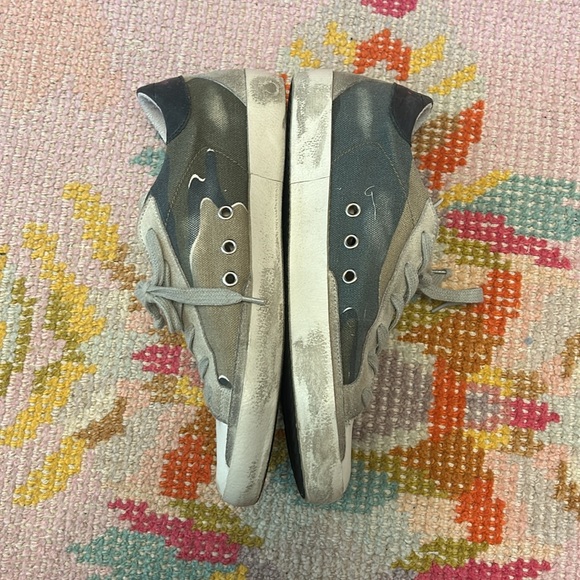 Golden Goose Women's Camouflage and Pink Star Sneakers size 40 - Picture 10 of 13